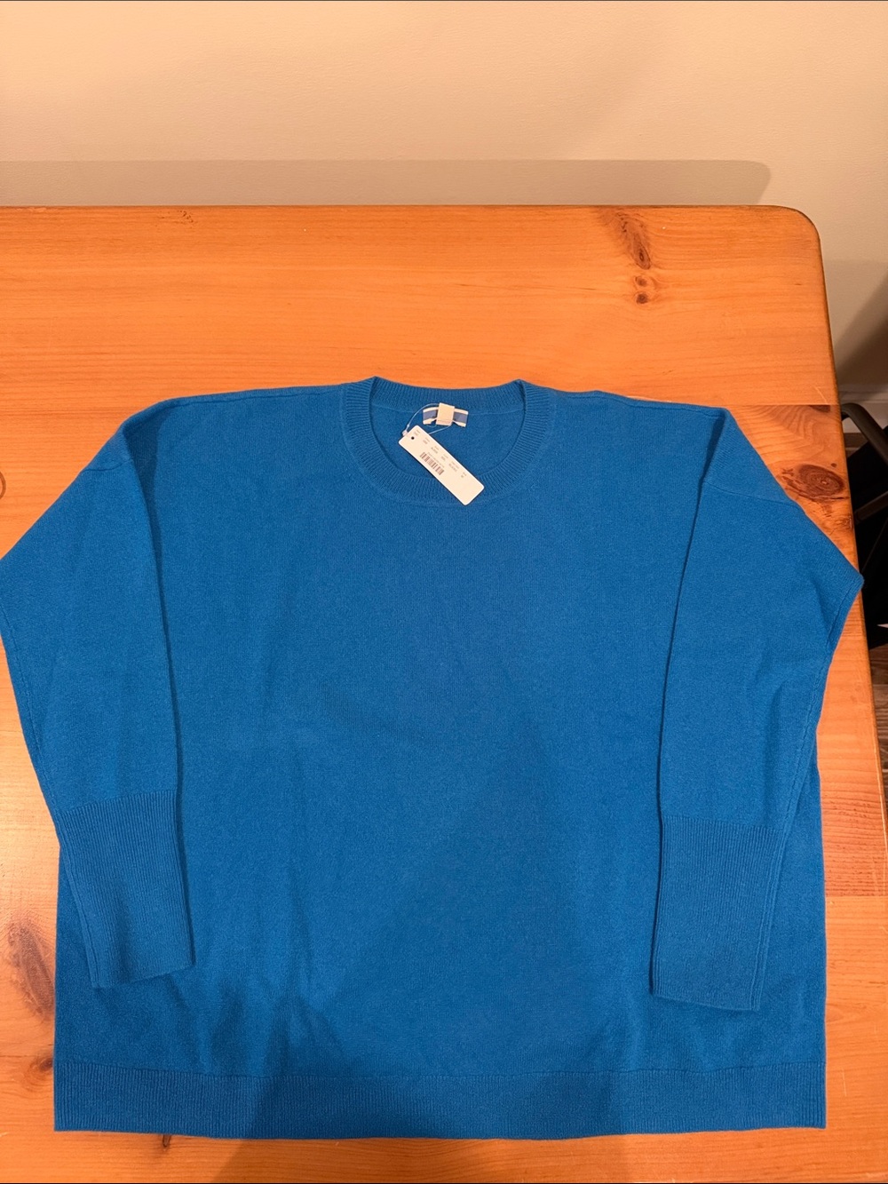 J. Crew Women's Crewneck Sweater - Cobalt Blue